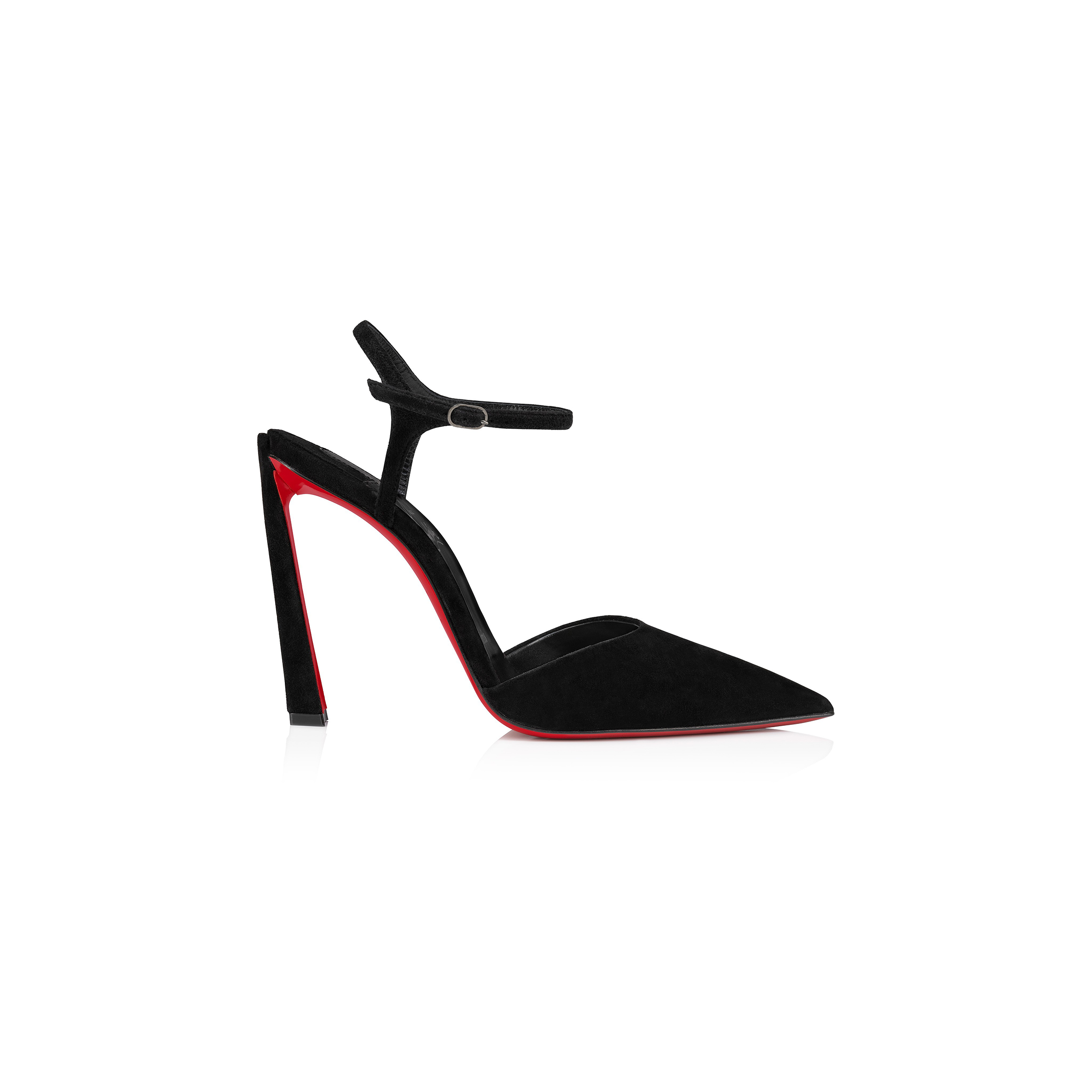 Ch**an louboutin condora riviera 100 mm pumps-veau velours-black-women 3240815b439